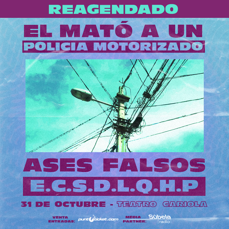 Él Mató a un Policía Motorizado reprograma su retorno a Chile